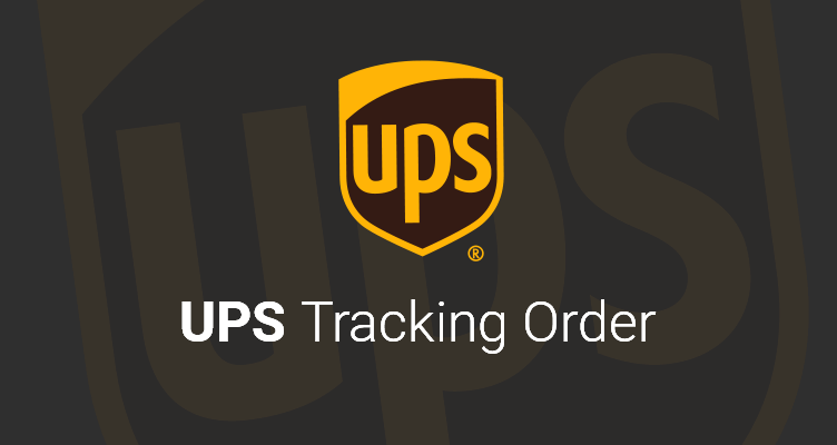 ups tracking order